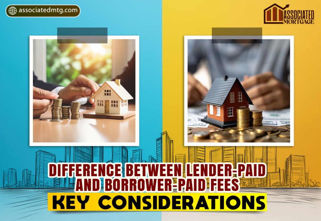 Difference between lender-paid and borrower-paid fees. Key Considerations