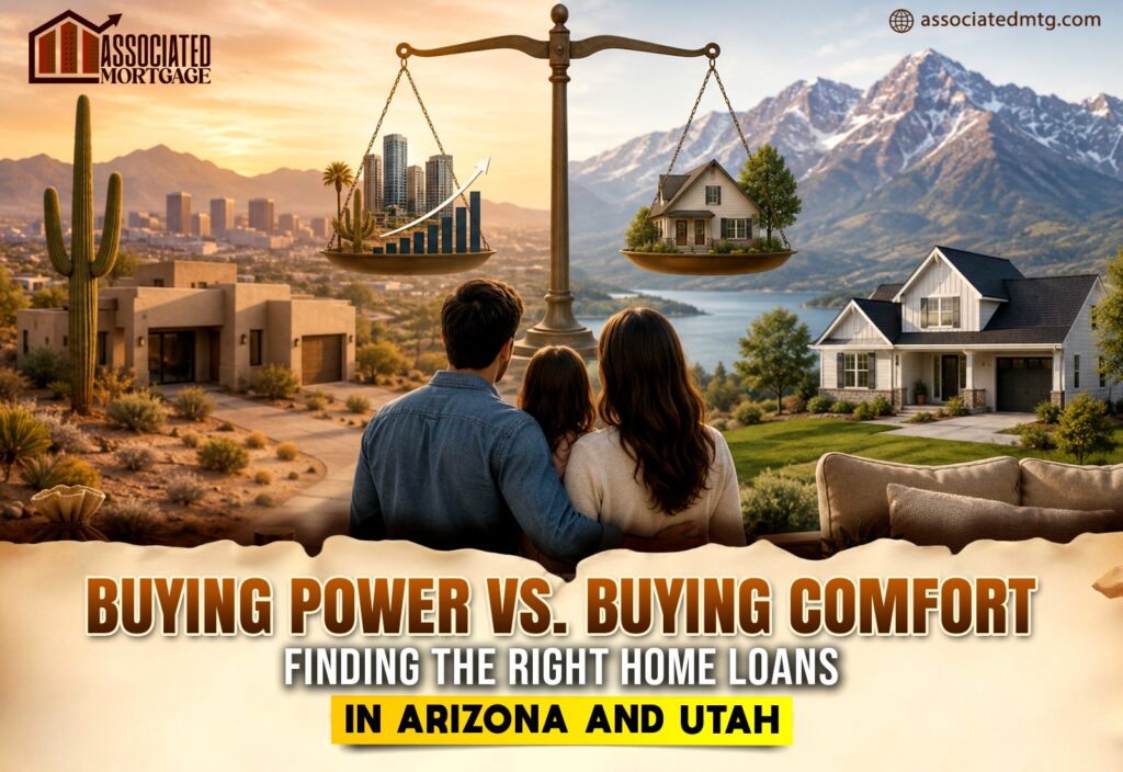 Buying Power vs. Buying Comfort: Finding the Right Home Loans in Arizona and Utah